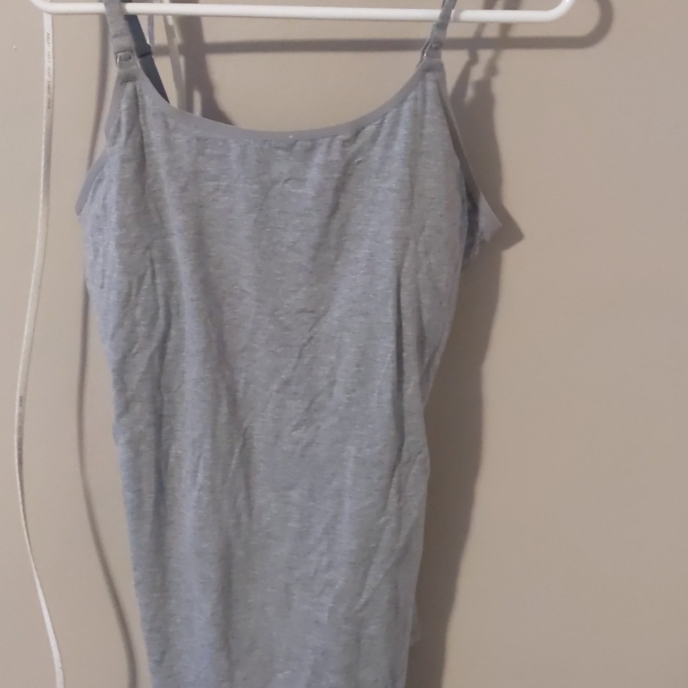 Nursing tank top